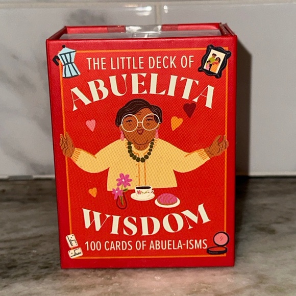 The Little Deck of Abuelita Wisdom: 100 Cards of Abuela Isms Wit Keepsake Box - Picture 1 of 9